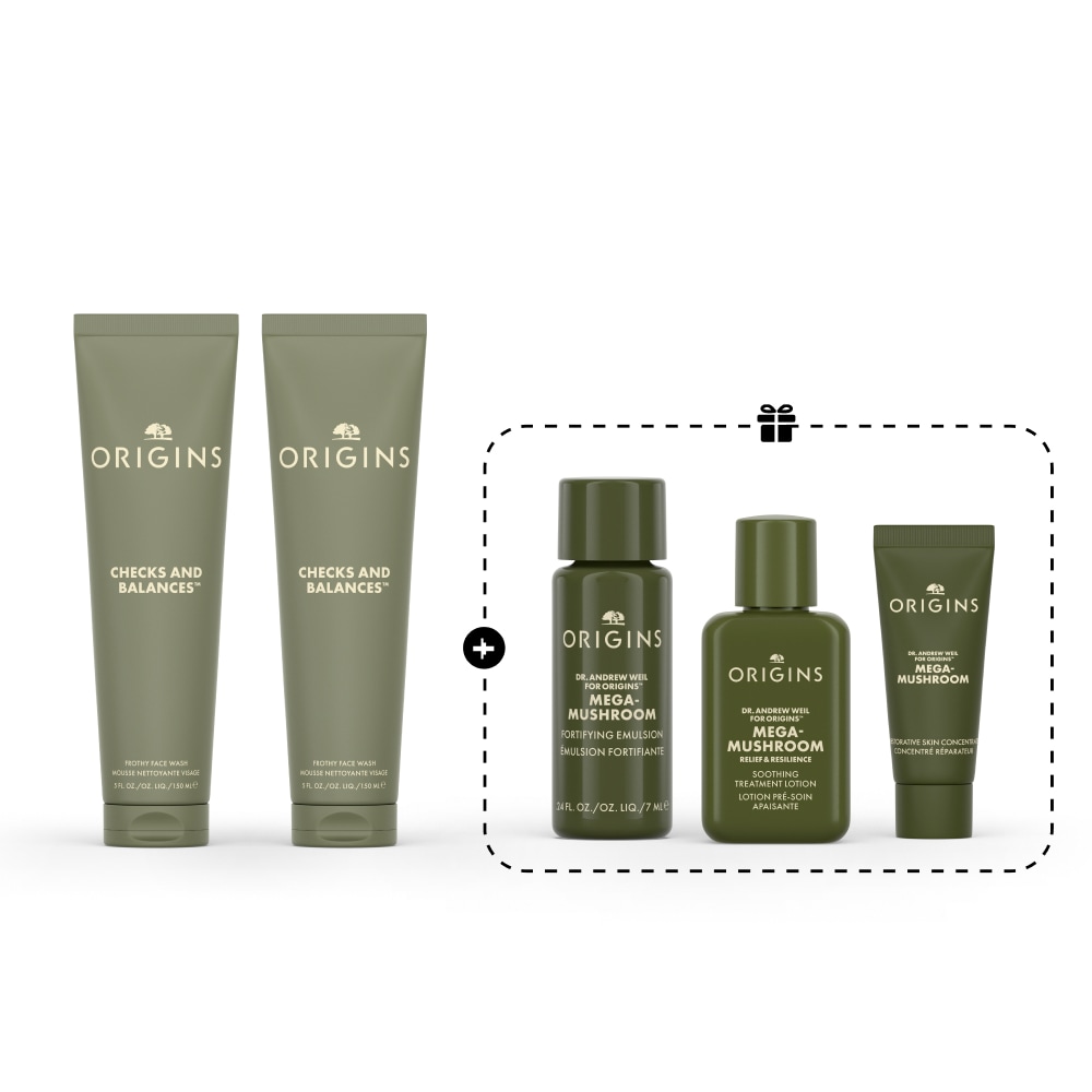 Cleansing and Reishi Moisturizing Repair Set 一舉兩得潔面靈芝保濕修護組, 150ml x 2, 30ML, 7ML, 5ML